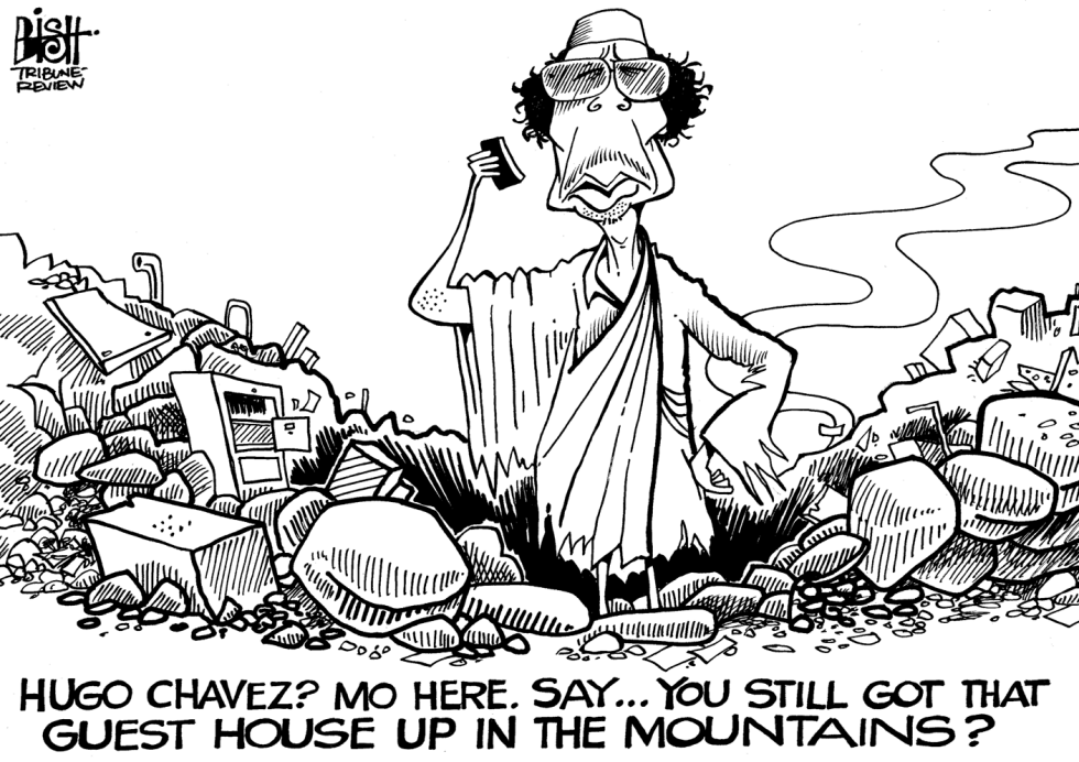 LIBYA UNDER FIRE, B/W