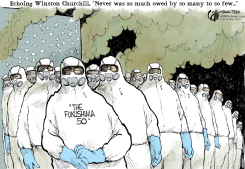 FUKUSHIMA 50  by Cam Cardow