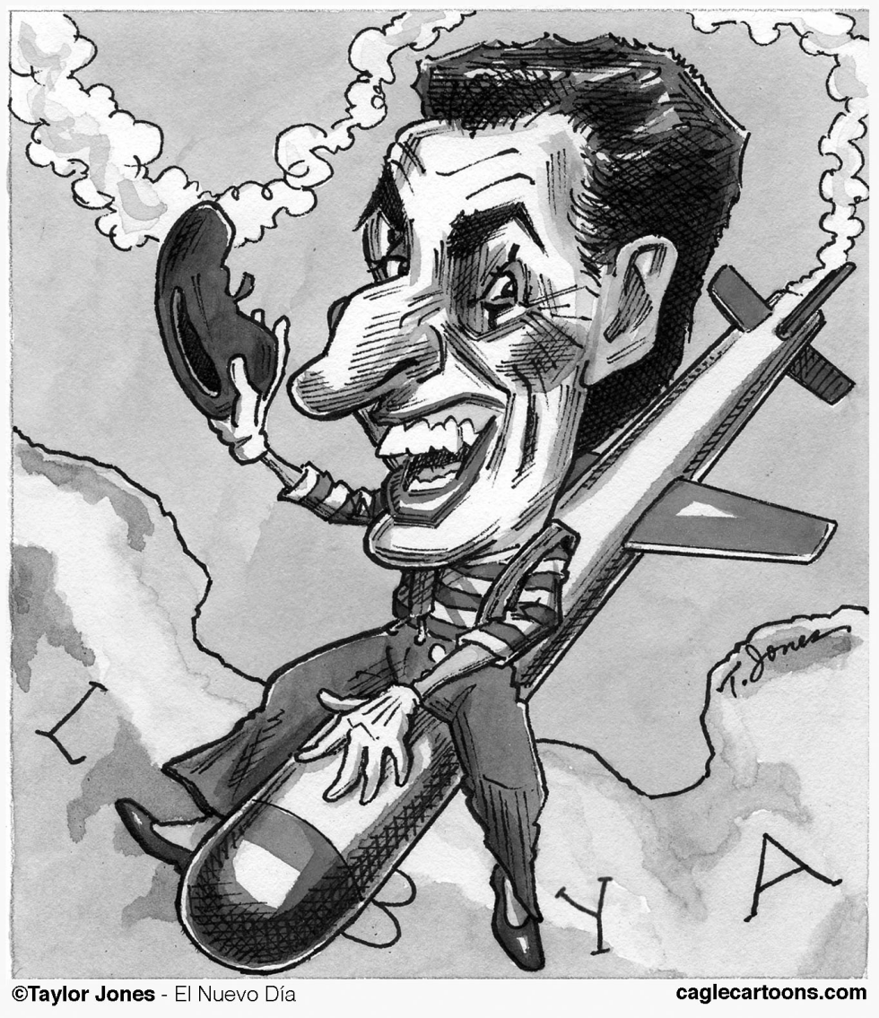  SARKOZY LES AMéRICAIN MIMER by Taylor Jones