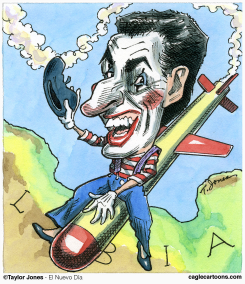SARKOZY EL MIMO AMERICANO -  by Taylor Jones