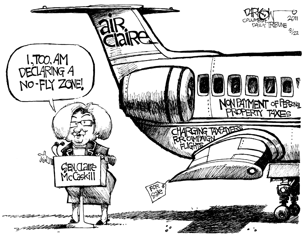 Missouri Not Claired for Take Off