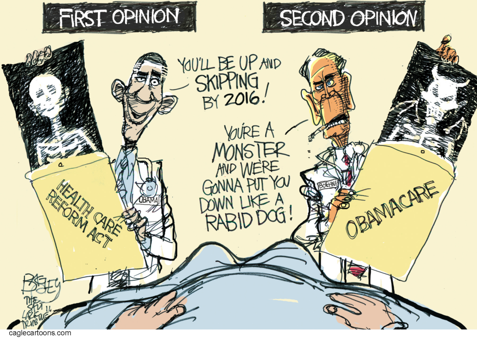  HEALTH CARE OPINIONS  by Pat Bagley