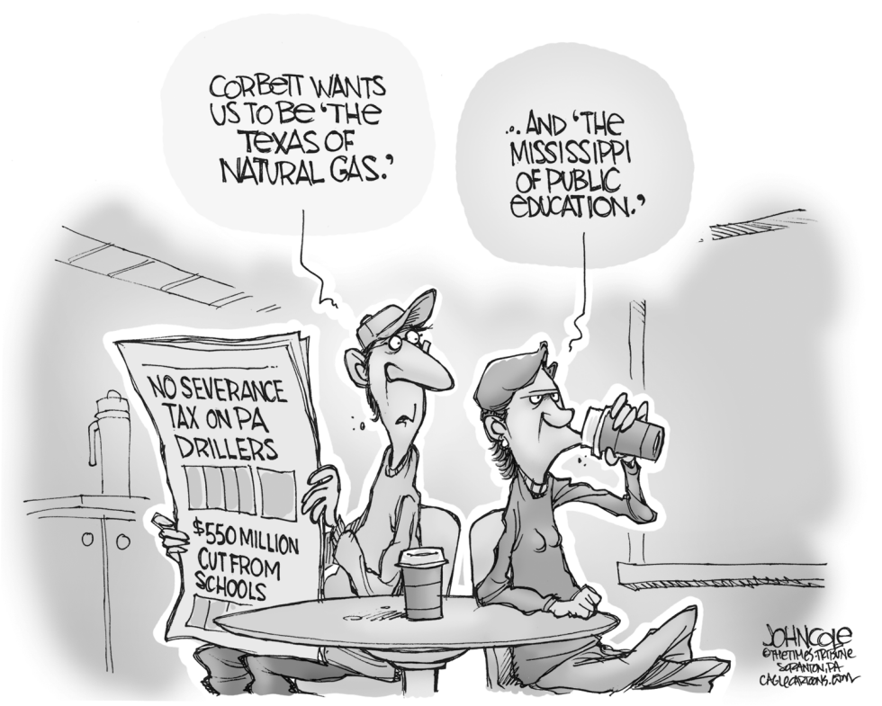 LOCAL PA -- Natural gas and education BW