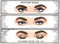 ELIZABETH TAYLOR / by Bob Englehart