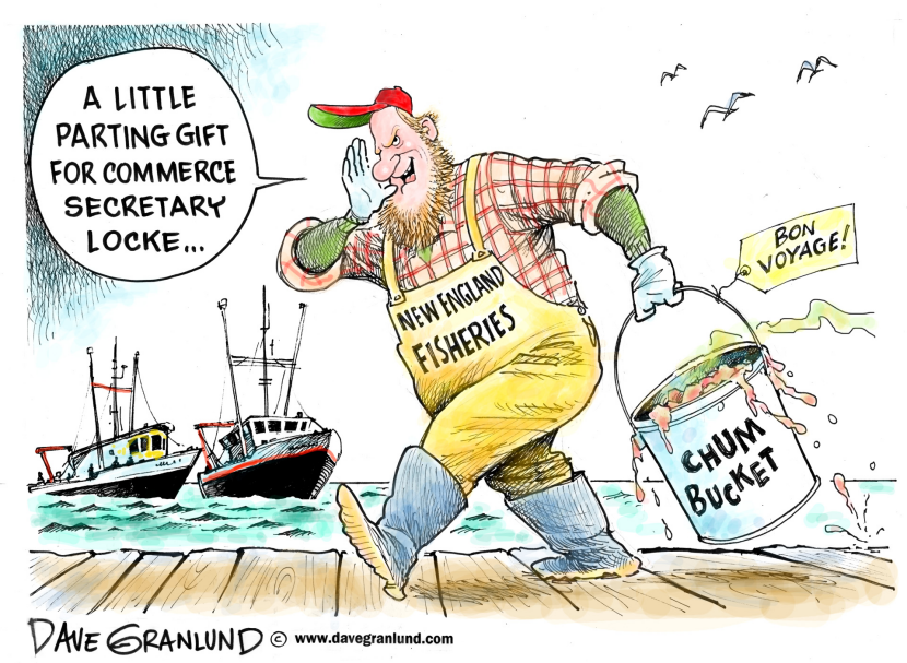 New England fisheries vs Gary Locke