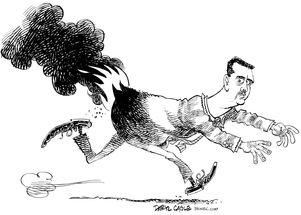  SYRIAN PRESIDENT BASHAR ASSAD by Daryl Cagle