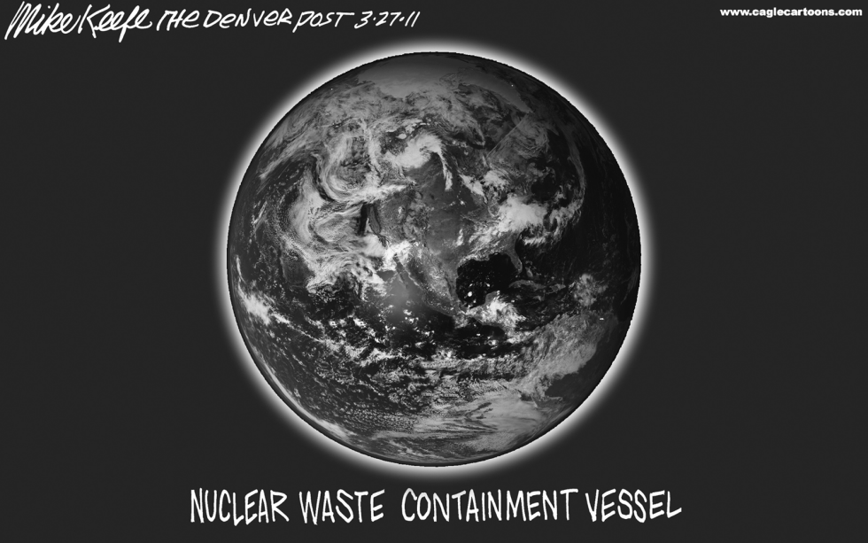  CONTAINMENT VESSEL by Mike Keefe