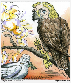 HILLARY Y GATES - HALCóN Y PALOMA -  by Taylor Jones