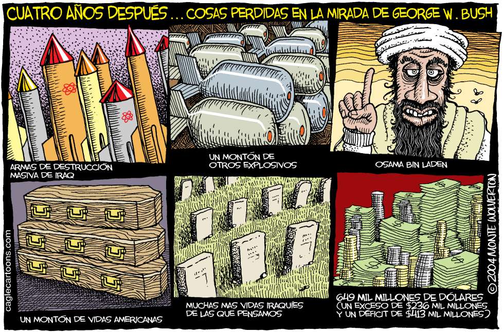 Cosas que Bush ha perdido