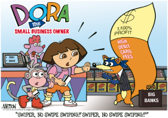 SWIPER THE BIG BANK FOX by R.J. Matson