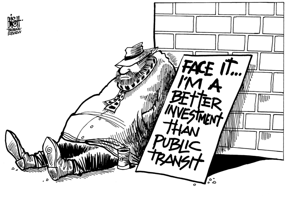 Public Transit Cartoons