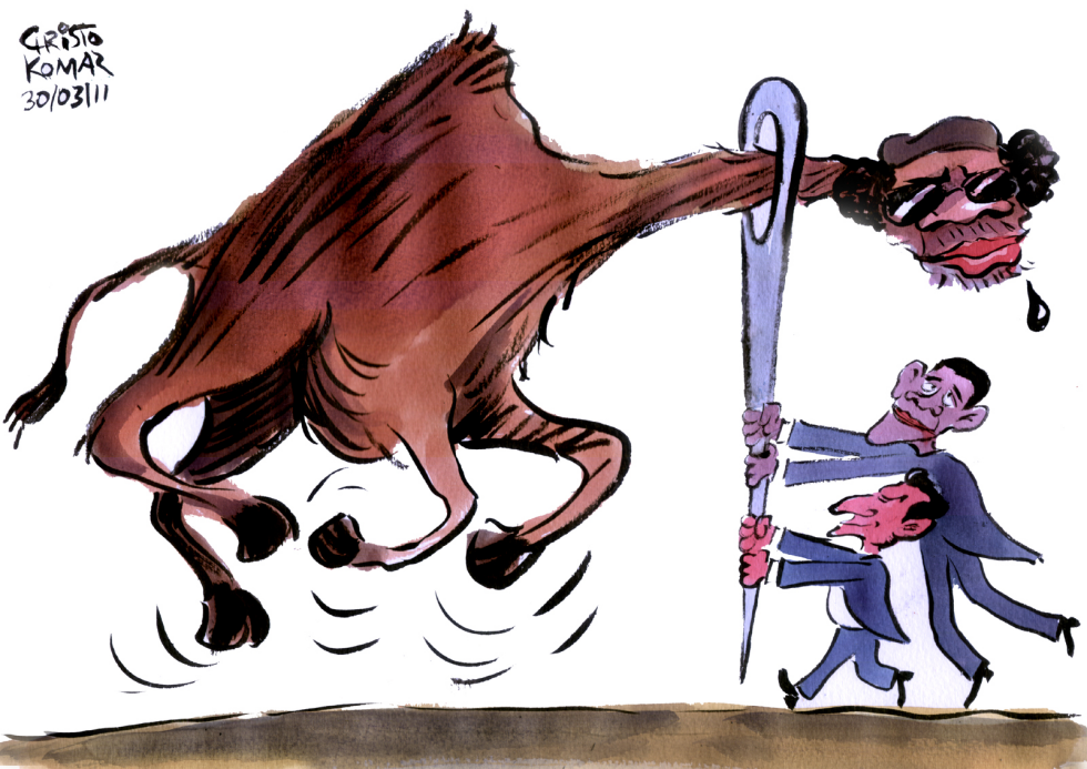 The camel and the eye of the needle - COLOR