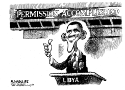 OBAMA LIBYA POLICY by Jimmy Margulies