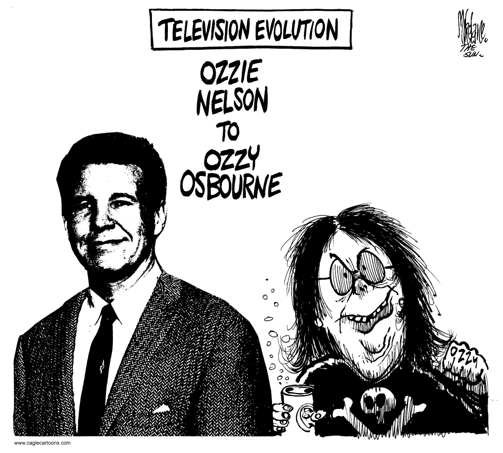  OZZIE NELSON OR OSBOURNE by Mike Lane