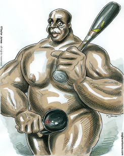 LITTLE BIG MAN BARRY BONDS -  by Taylor Jones