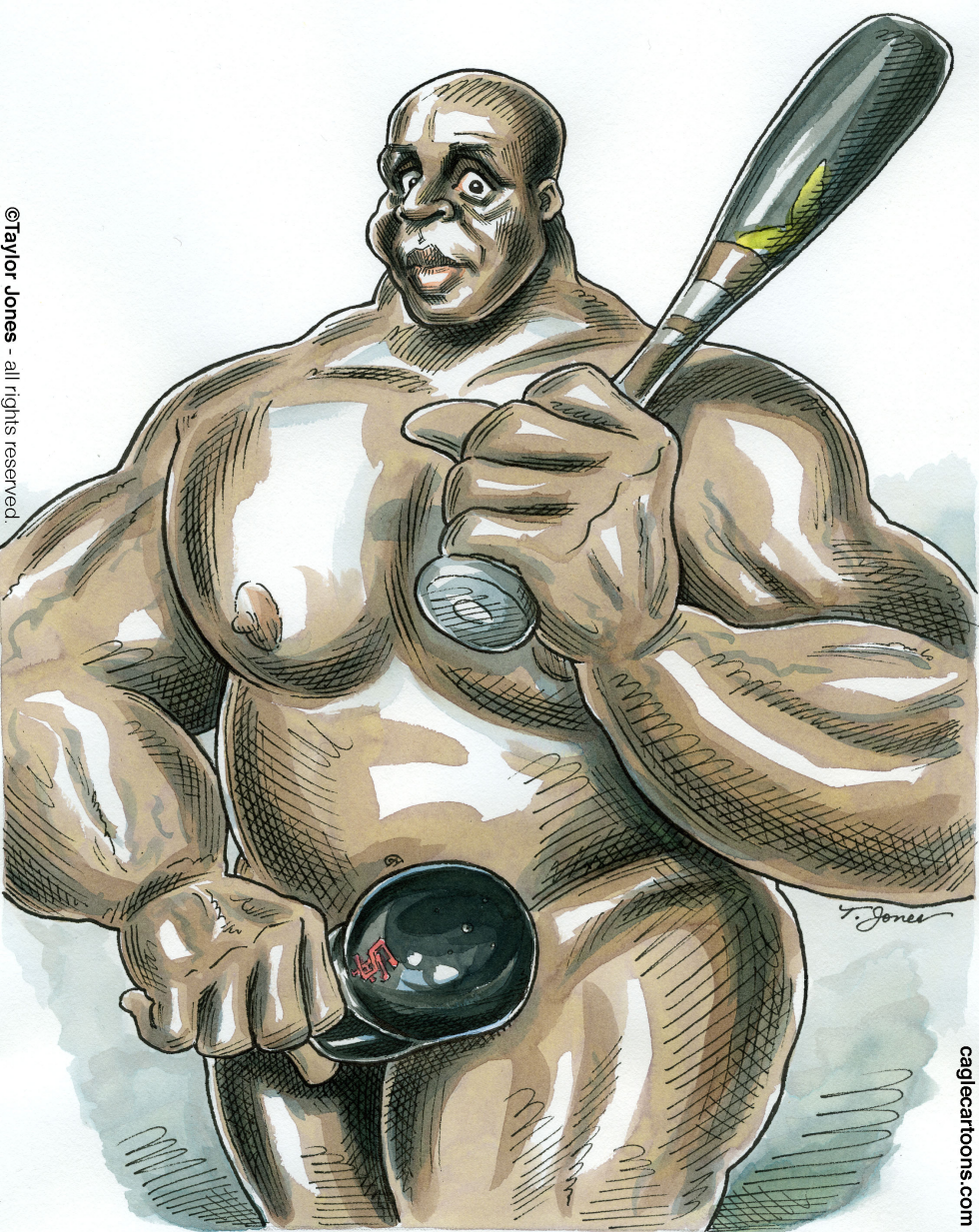  LITTLE BIG MAN BARRY BONDS  by Taylor Jones