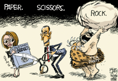 BUDGET CRUNCH by Pat Bagley