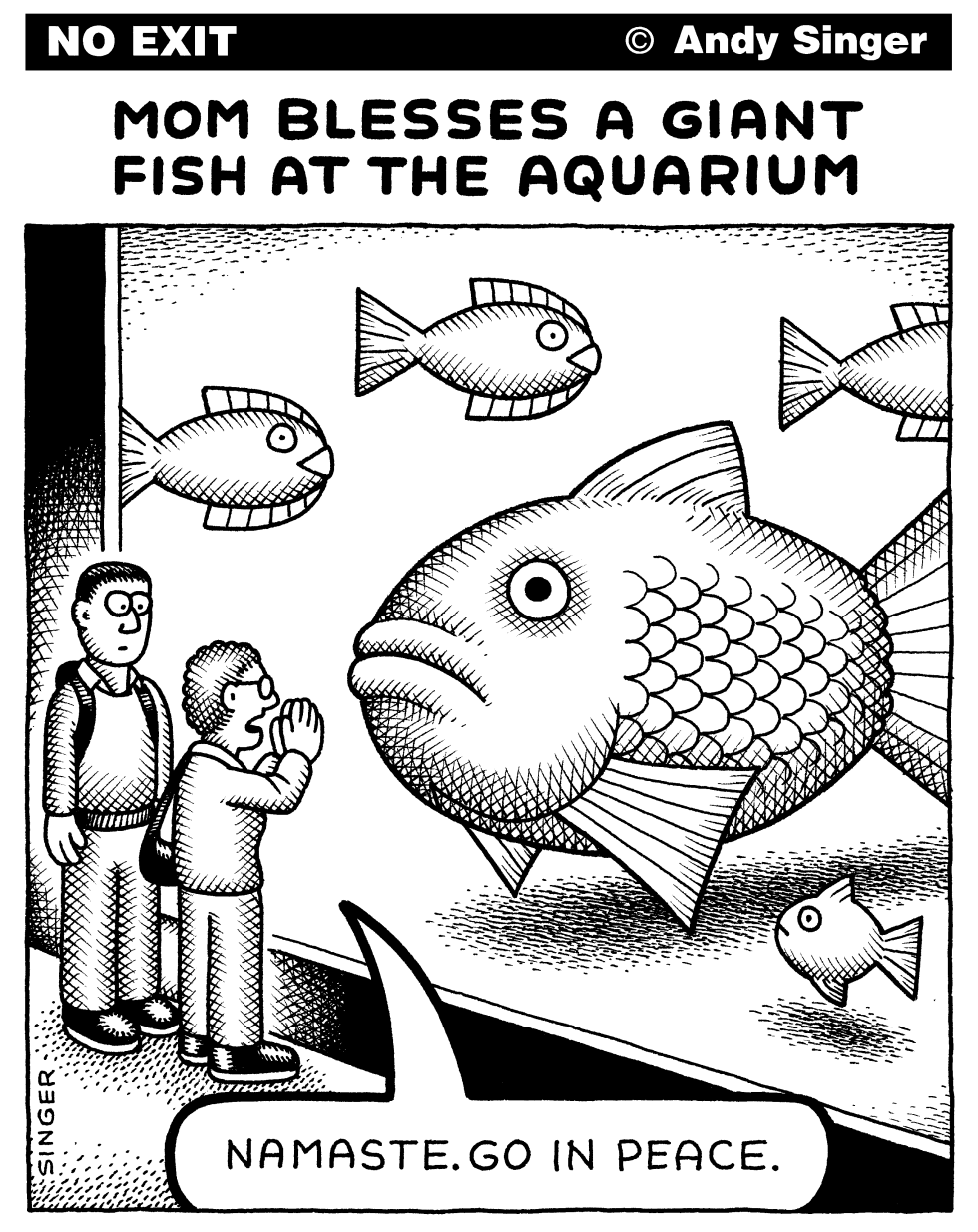 Mom Blesses Fish