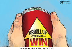 CANADA FRUSTRATION by Cam Cardow