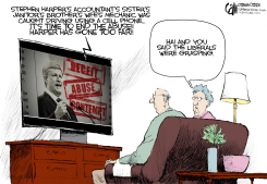 CANADA LIBERAL AD by Cam Cardow