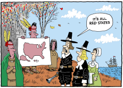 THANKSGIVING by Bob Englehart