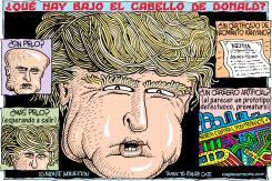 QUE HAY BAJO EL CABELLO DE DONALD /  by Monte Wolverton