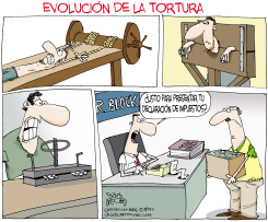 TORTURADO POR LOS IMPUESTOS /  by Gary McCoy