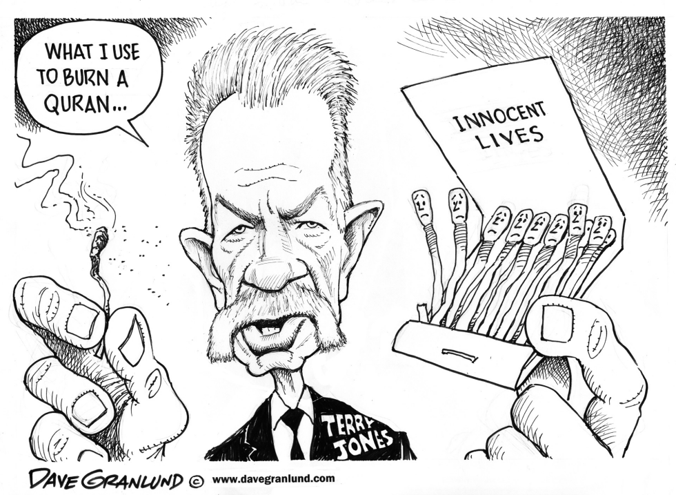 Quran burning and victims