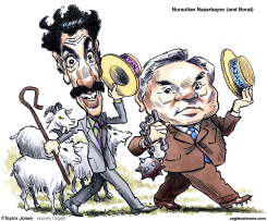 NAZARBAYEV WINS AGAIN -  by Taylor Jones