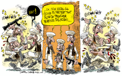 KORAN BURNING PROTESTS by Daryl Cagle