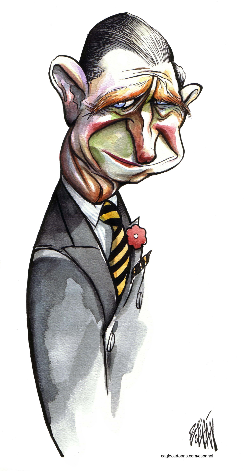 Price Charles - Caricature