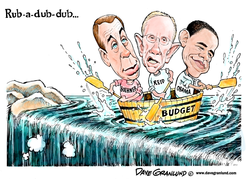 Budget, Boehner, Reid and Obama