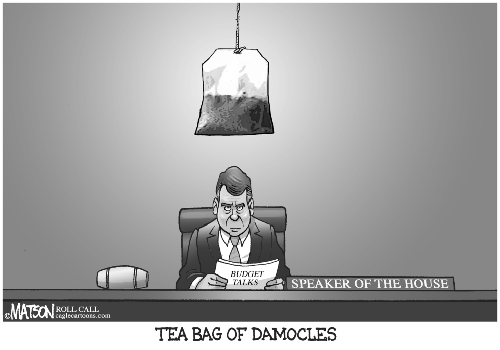  TEA BAG OF DAMOCLES by RJ Matson