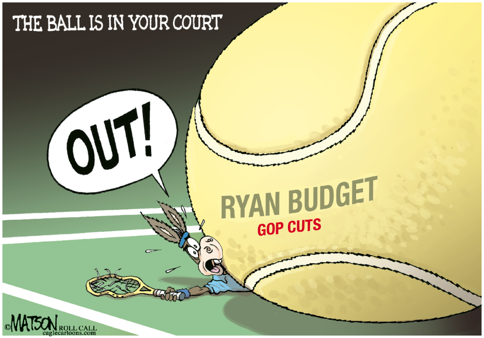 Democrats Respond to Paul Ryan Budget Plan-COLOR