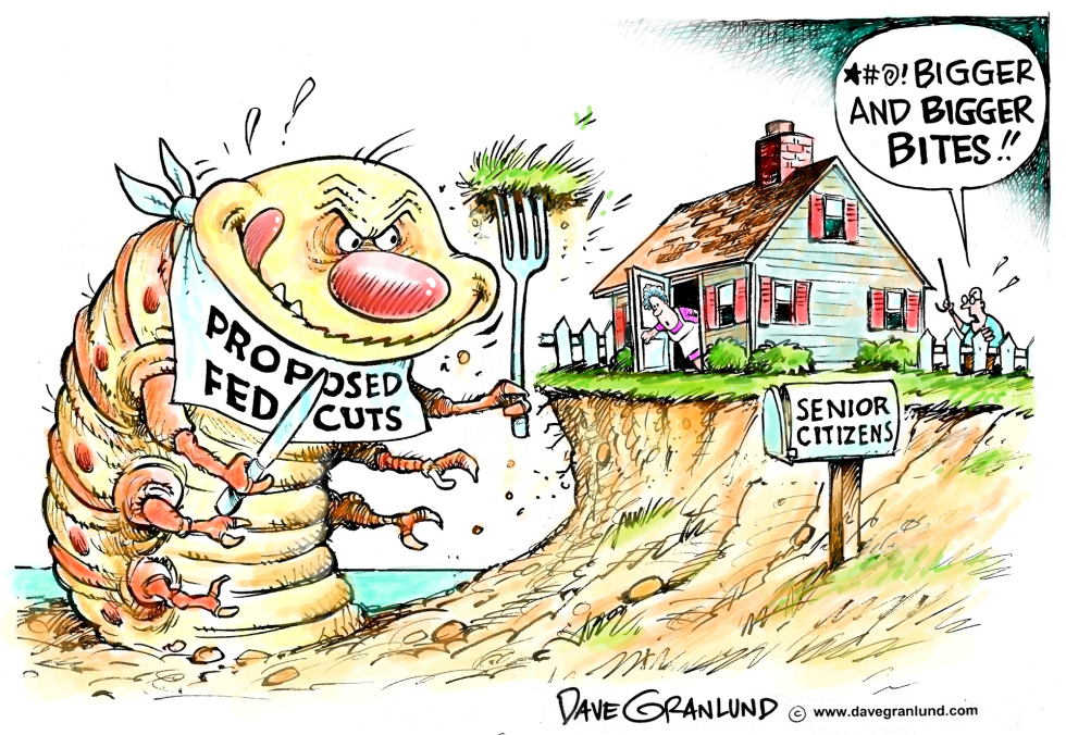 Seniors and Fed budget cuts