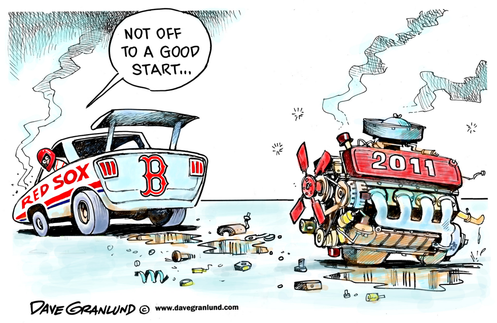 Bad start for Red Sox 2011
