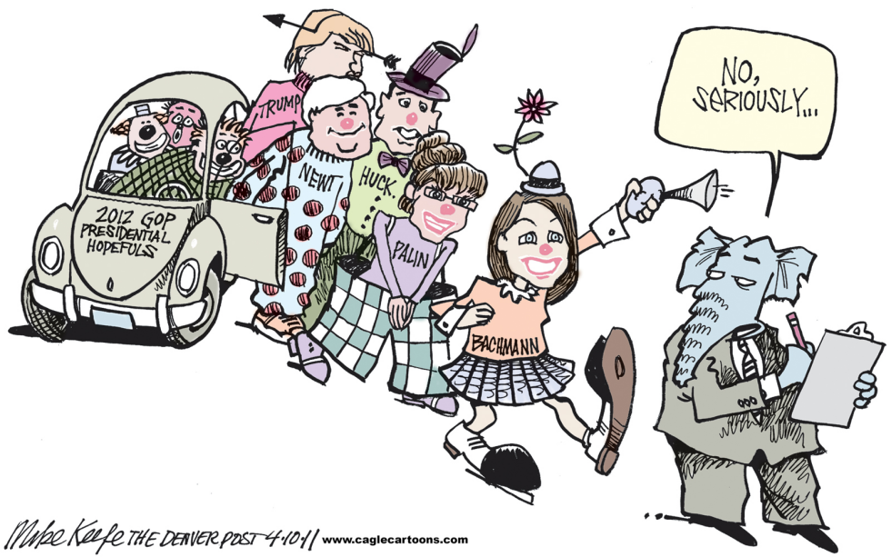 GOP Hopefuls COLOR