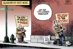 BYE-BYE BECK  by Nate Beeler