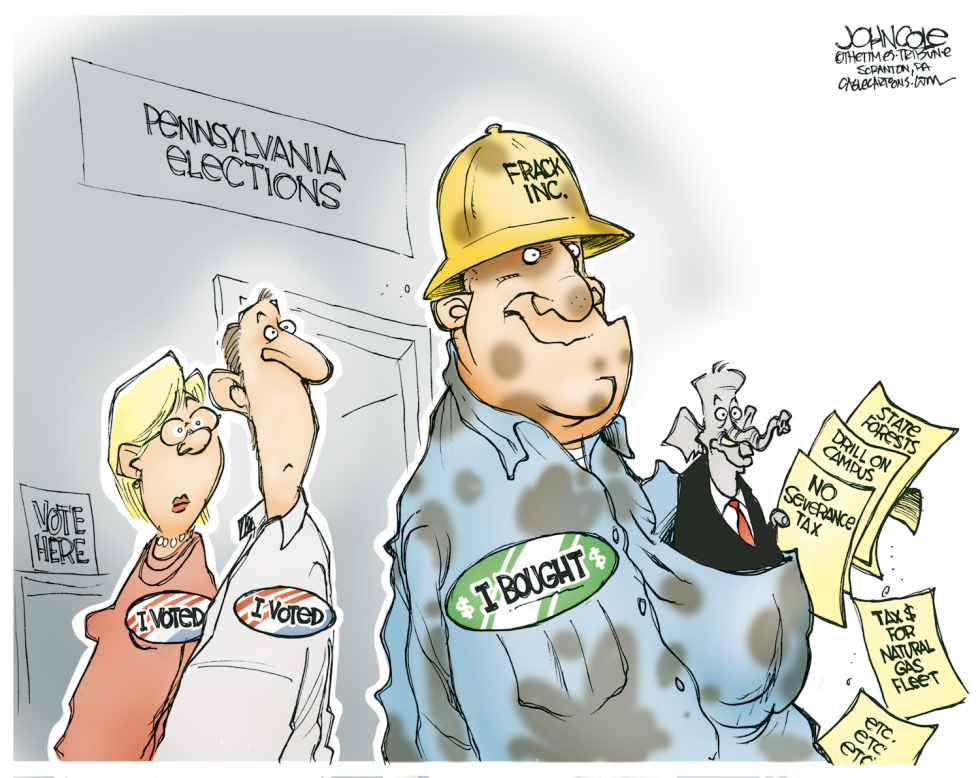 LOCAL PA -- Drillers and GOP - COLOR