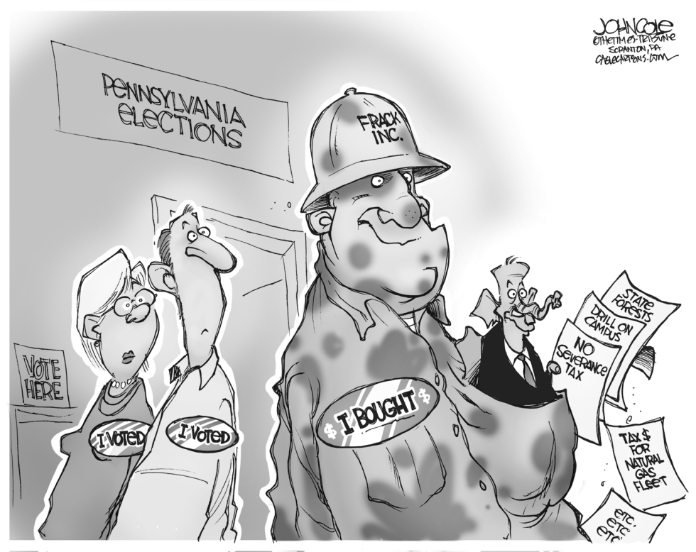 LOCAL PA -- Drillers and GOP - BW