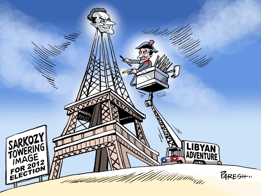 Sarkozy image building