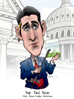PAUL RYAN by Kirk Anderson