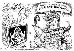 FAIR AND BALANCED by Sandy Huffaker
