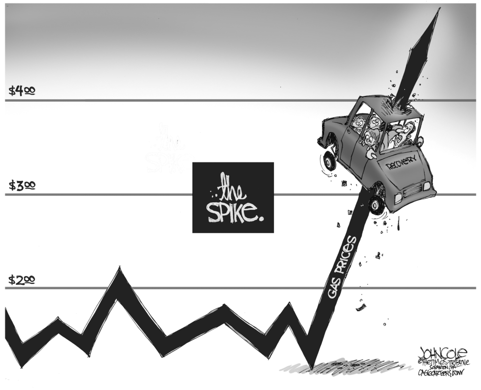 Gas price spike BW