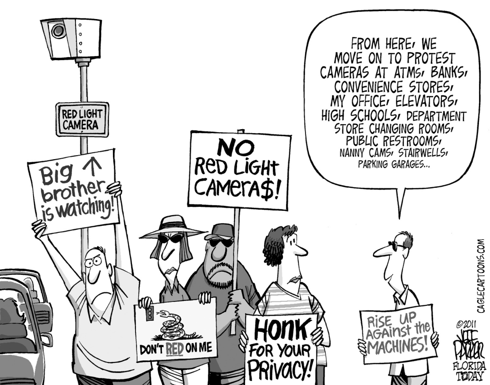 Red-Light Camera Protest
