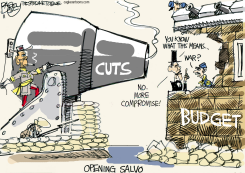 FORT SUMTER by Pat Bagley