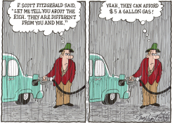 HIGH PRICE OF GAS  by Bob Englehart
