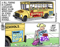 LOCAL FL SCHOOL BUS BILLBOARD by Jeff Parker
