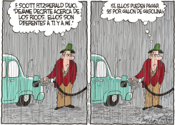 ALTOS PRECIOS DE LA GASOLINA /  by Bob Englehart