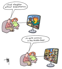 RITUAL SLAUGHTER IN THE MIDDLE EAST by Arend Van Dam